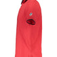 Red Cotton Men Polo Shirt