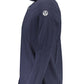 Blue Cotton Men Polo Shirt