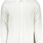 White Cotton Men Shirt