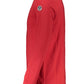 Red Cotton Men Polo Shirt