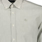 Gray Cotton Men Shirt