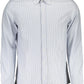 Light Blue Cotton Men Shirt