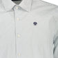 White Cotton Men Shirt