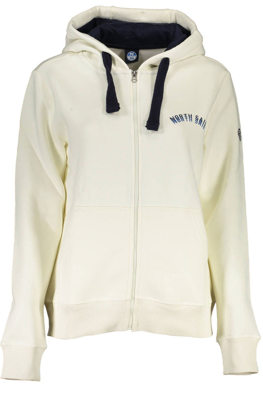 White Cotton Women Sweater