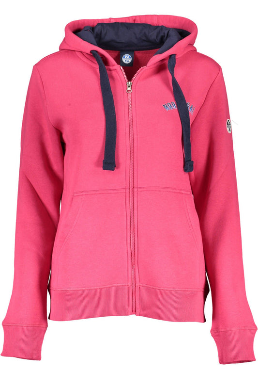 Pink Cotton Women Sweater