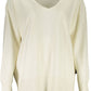 White Wool Women Sweater