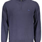 Blue Wool Men Sweater