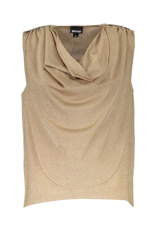 Gold Viscose Women Top