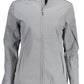 Gray Polyester Women Jacket