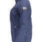 Blue Polyester Women Jacket