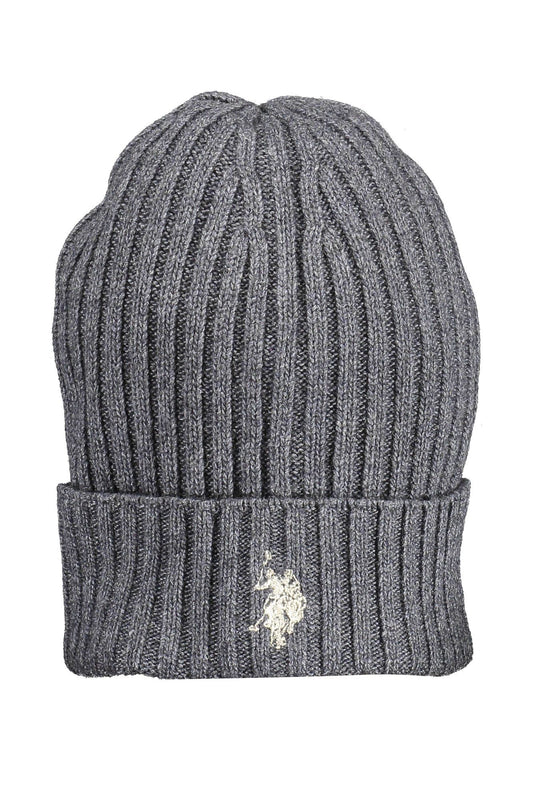 Gray Wool Men Cap