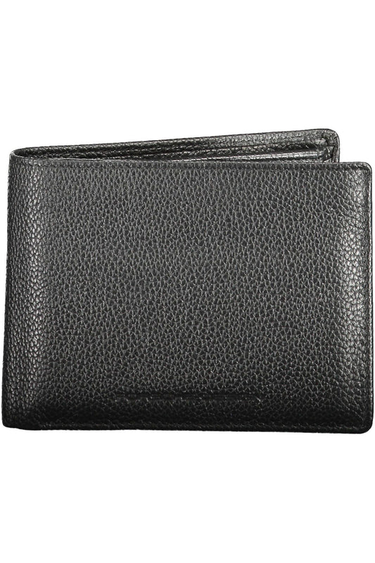 Black Leather Men Wallet