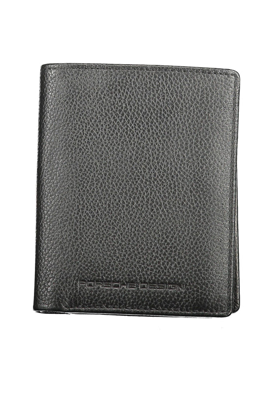 Black Leather Men Wallet