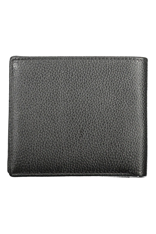 Black Leather Men Wallet