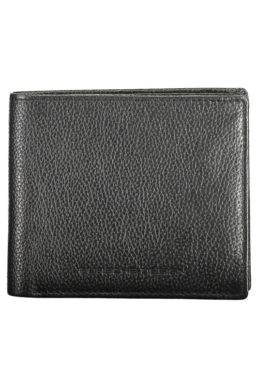 Black Leather Men Wallet