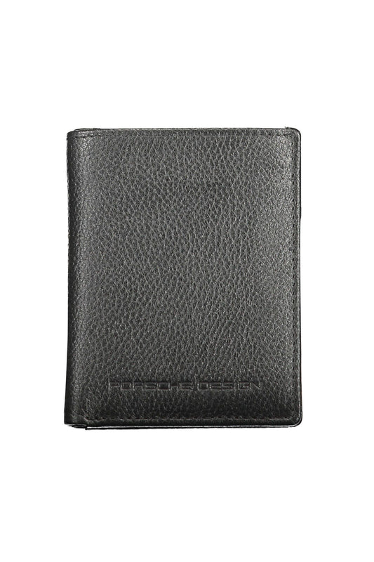 Black Leather Men Wallet