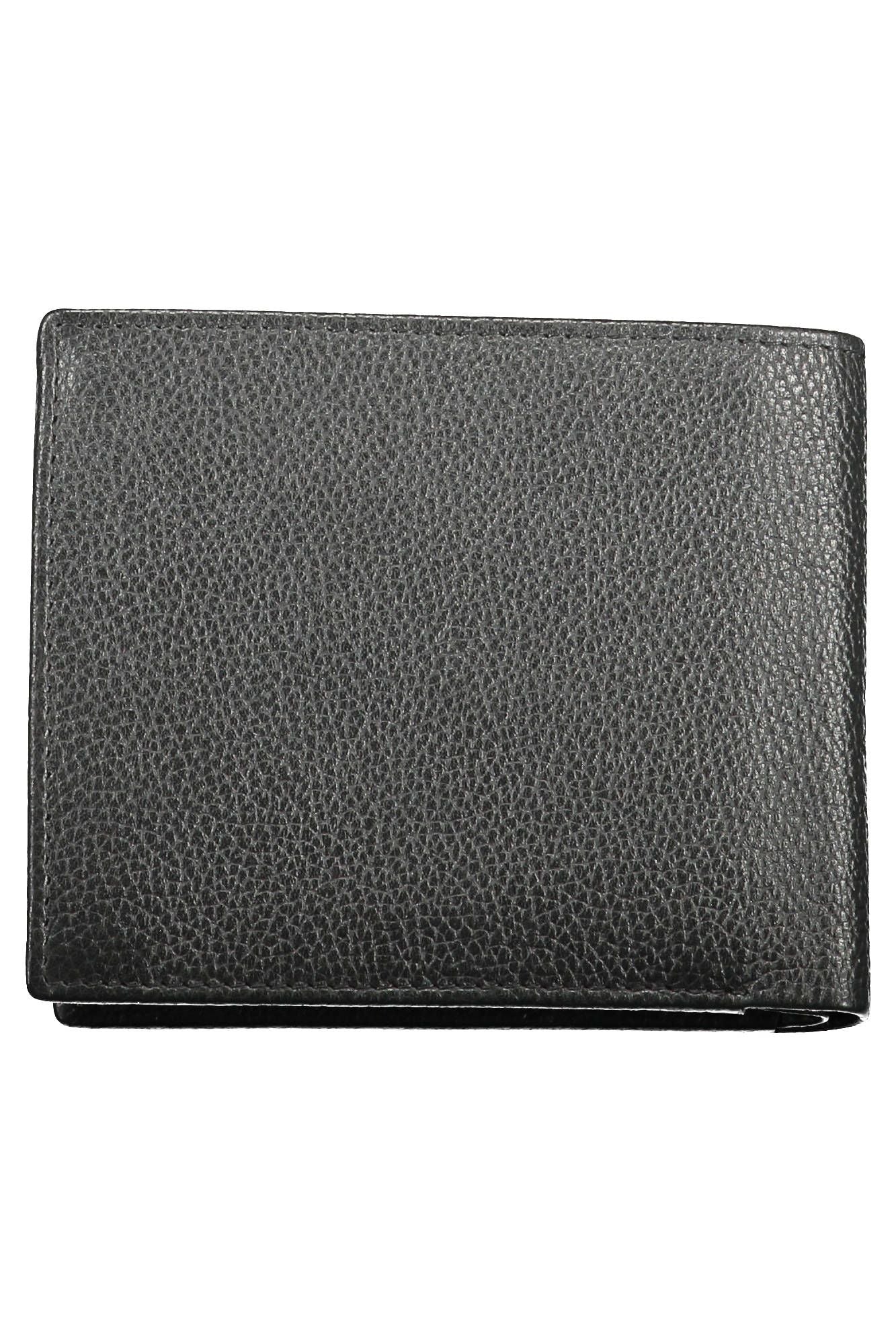 Black Leather Men Wallet