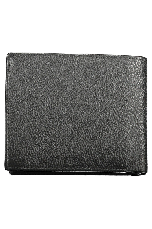 Black Leather Men Wallet