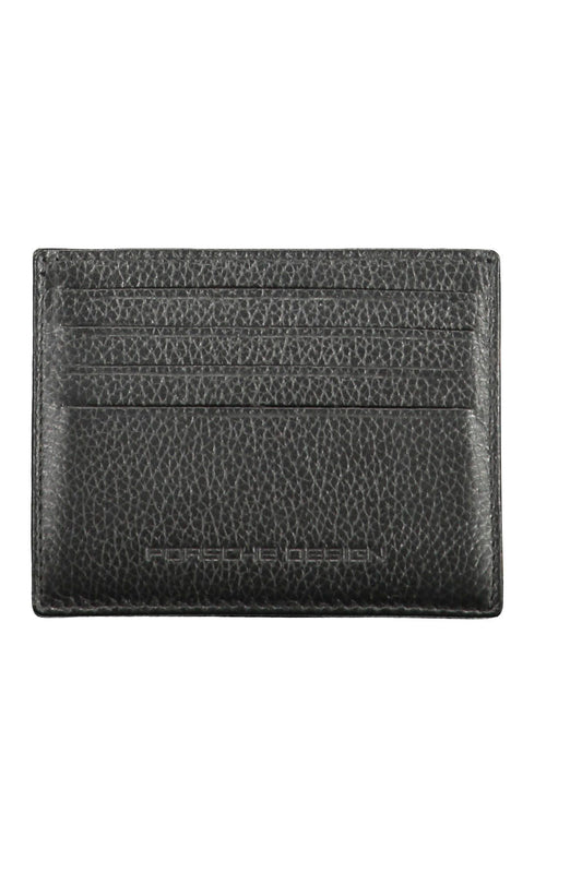 Black Leather Men Wallet