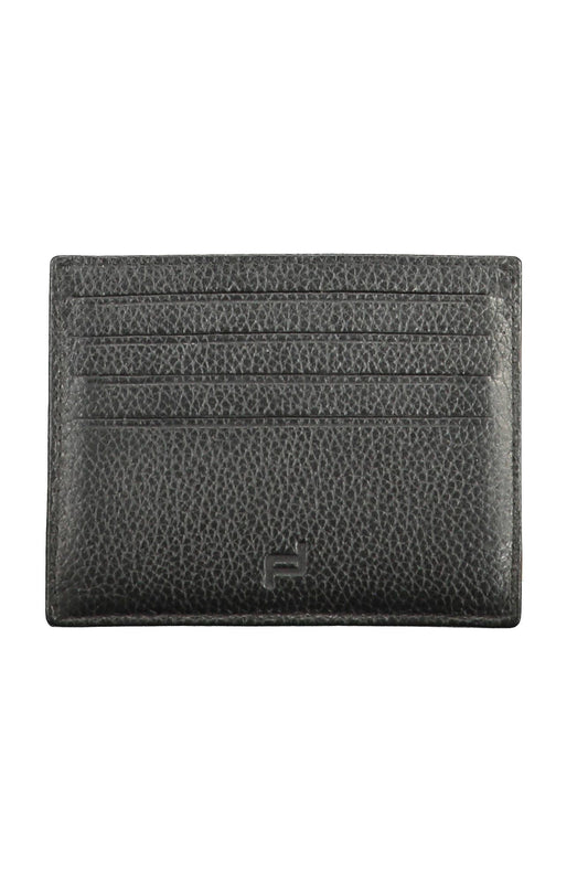 Black Leather Men Wallet