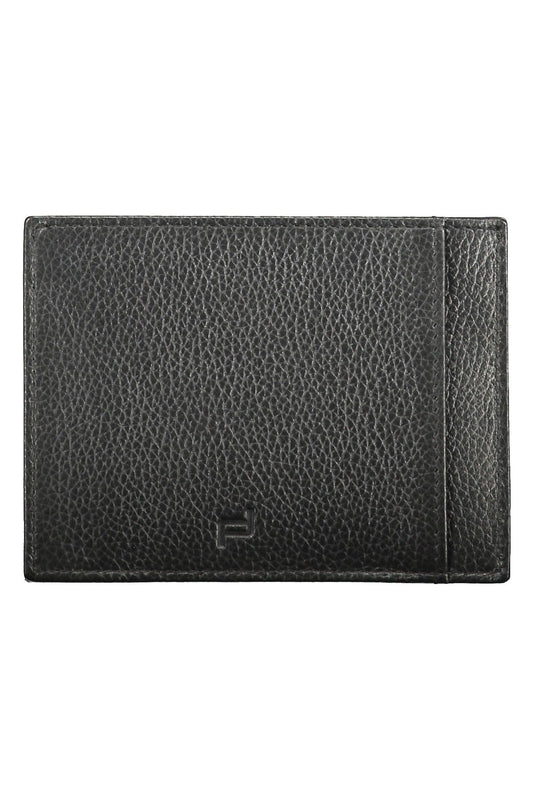 Black Leather Mens Wallet