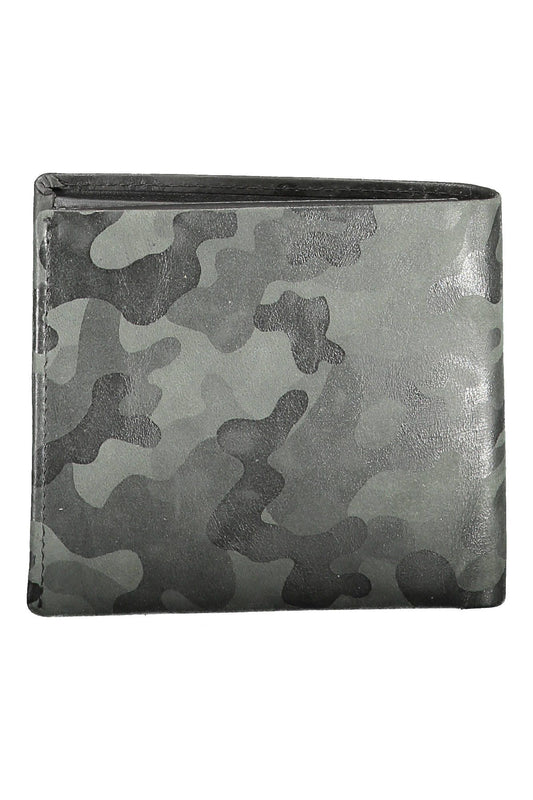 Black Leather Men Wallet