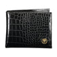 Black Polyurethane Men Wallet
