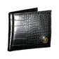 Black Polyurethane Men Wallet