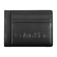 Black Polyurethane Men Wallet