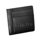 Black Polyurethane Men Wallet