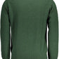 Green Wool Men Sweater