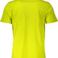Yellow Cotton Men T-Shirt