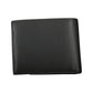 Black Polyurethane Men Wallet