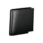 Black Polyurethane Men Wallet