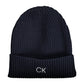 Blue Cotton Men Cap