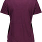 Purple Cotton Women T-Shirt