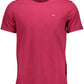 Red Cotton Men T-Shirt
