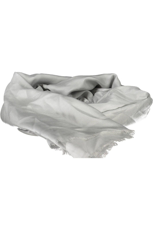 Gray Silk Men Scarf