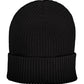 Black Cotton Men Cap