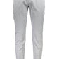 Gray Cotton Men Trouser