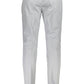 Gray Cotton Men Trouser