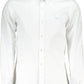 White Cotton Men Shirt