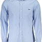 Light Blue Cotton Men Shirt