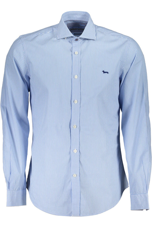 Light Blue Cotton Men Shirt