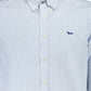 White Cotton Men Shirt