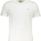 White Cotton Men T-Shirt
