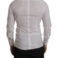 Elegant Slim Fit Dress Shirt - White