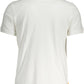White Cotton Men Polo Shirt