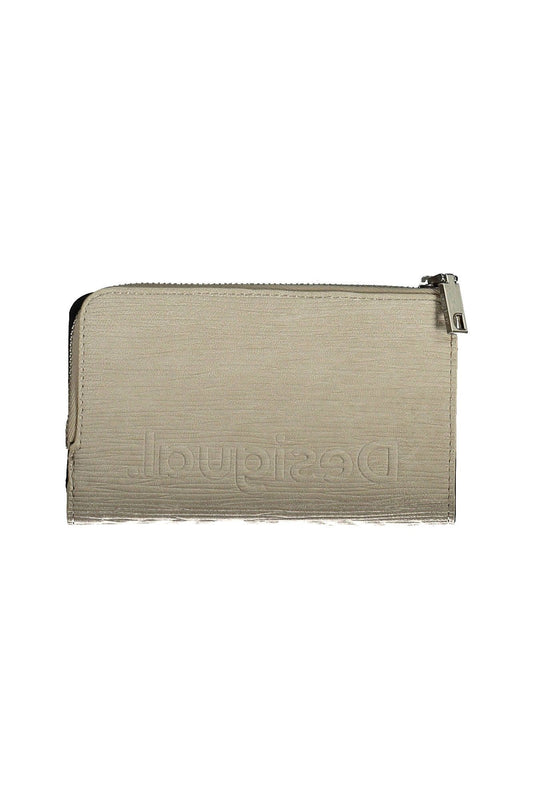 White Polyurethane Women Wallet