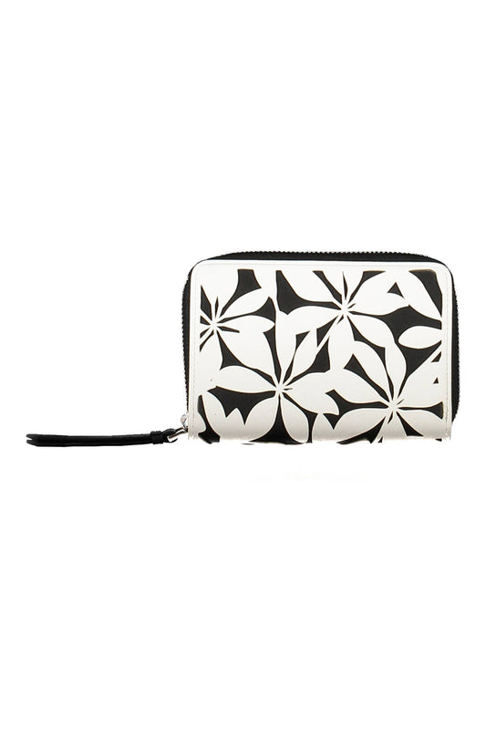 White Polyurethane Women Wallet